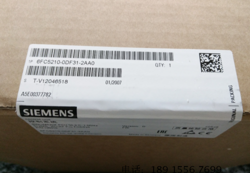 SIEMENS 6FC5210-0DF31-2AA1 ELECTRONIC CONTROL DEVICE BRAND NEW