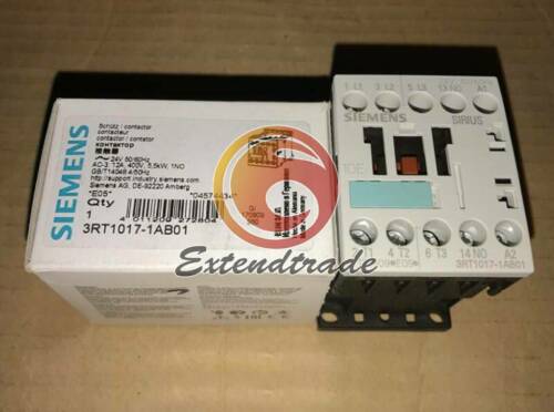 1pcs New Siemens contactor 3RT1017-1AB01 24VAC
