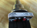 Siemens 52SC6AFJ1 Keyed Selector Switch