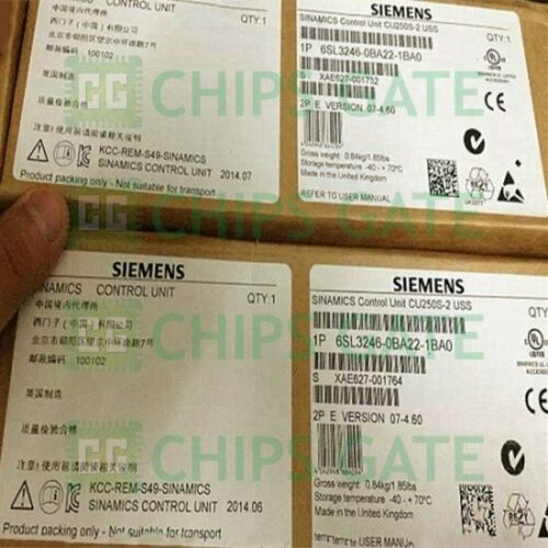 1PCS NEW IN BOX Siemens 6SL3 246-0BA22-1BA0 Control Unit Fast Ship