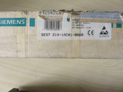 NEW SIEMENS 6ES7 214-1AC01-0XB0 SIMATIC S7-200 NIB