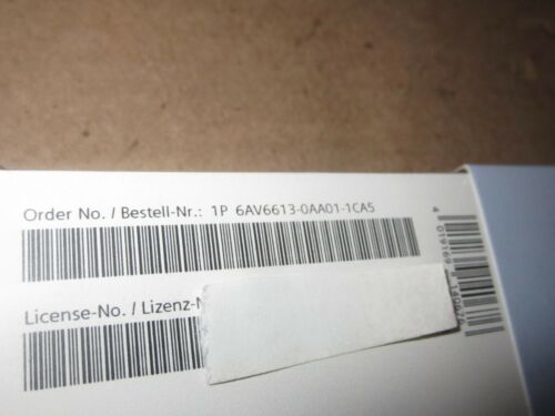 New Siemens Software Simatic WinCC Flexible 2005 SP1 Advanced Floating License