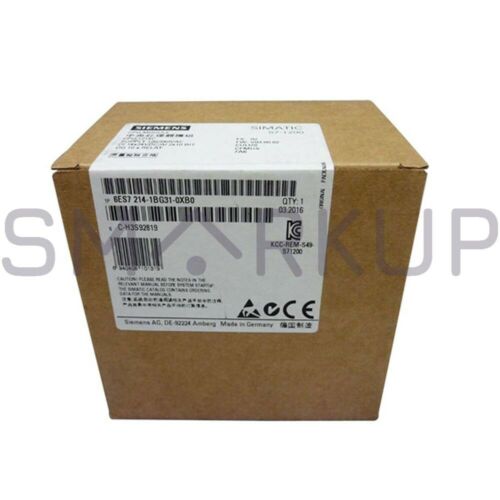 New In Box SIEMENS 6ES7 214-1BG31-0XB0 6ES7214-1BG31-0XB0 PLC Module