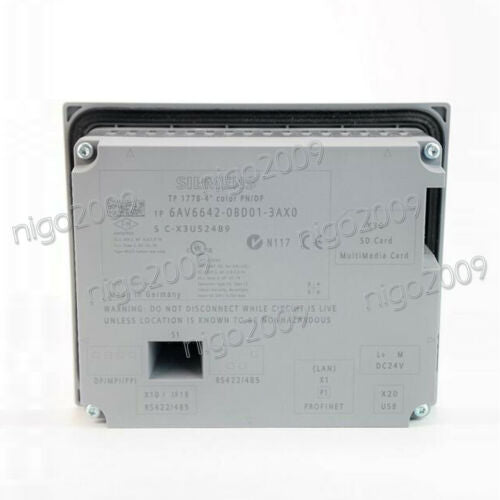 New Touch Panel TP 177B-4 Color PN/DP 6AV6642-0BD01-3AX0 SIEMENS SIMATIC PANEL