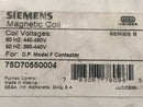 1 â€?SIEMENS 75D70550004 Magnetic Coil, Furnas Control. NEW in Box