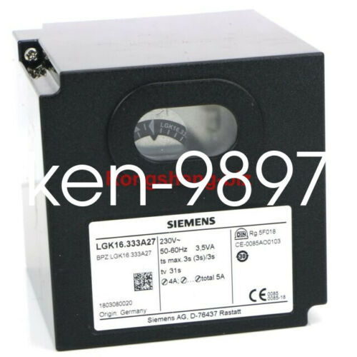 1PC New & Genuine LGK16.333A27 SIEMENS control box for gas burner controller