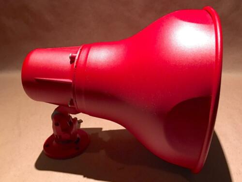 Siemens S15-WR Signaling Horn Loudspeaker Alarm - Red, 102db 15 Watts *NEW*