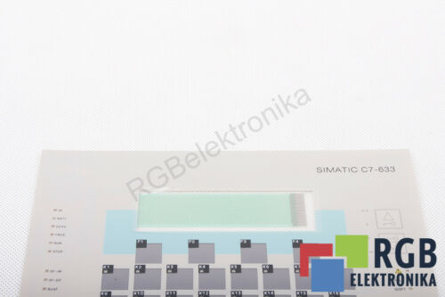 KEYPAD 6ES7633-2BJ01-0AE3 C7-633 SIEMENS KEYBOARD REPLACEMENT ID3140