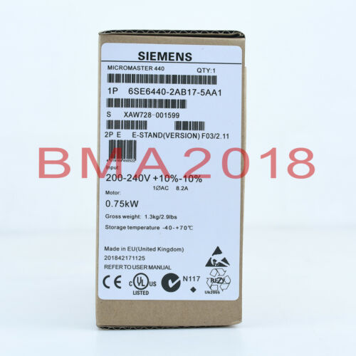 1PC Brand New Siemens 6SE6440-2AB17-5AA1 One year warranty fast delivery