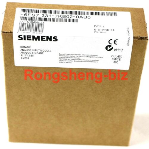 1PC NEW IN BOX SIEMENS 6ES7331-7KB02-0AB0 6ES7 331-7KB02-0AB0