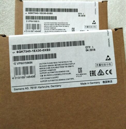 1PCS New IN BOX SIEMENS PLC 6GK7343-1EX30-0XE0 6GK7 343-1EX30-0XE0