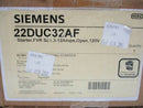 SIEMENS 22DUC32AF * FACTORY SEALED *
