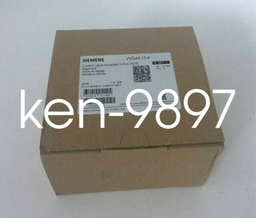 1PC NEW SIEMENS Control Valve threaded 2-Port PN16 VVG44.15-4 DN15