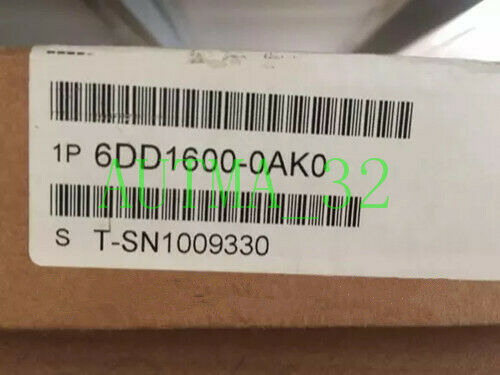 ONE Siemens 6DD1600-0AK0 Industrial Control System NEW