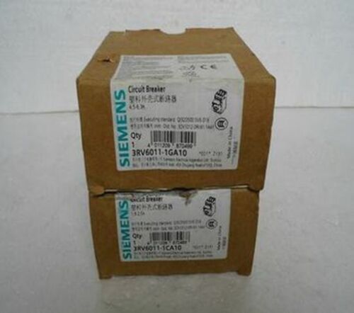 1PC New SIEMENS Breaker 3RV6011-1GA10