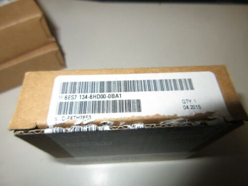 Siemens 6ES7 134-4JB00-0AB1 Analog Input 6ES71344JB000AB1 New