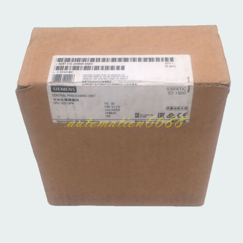 Siemens 6ES7515-2AM01-0AB0 Central Processing Unit 6ES7 515-2AM01-0AB0