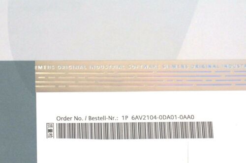 NEW SEALED SIEMENS 6AV2104-0DA01-0AA0 SIMATIC WINCC 512 POWERTAGS V11 SP2 SE