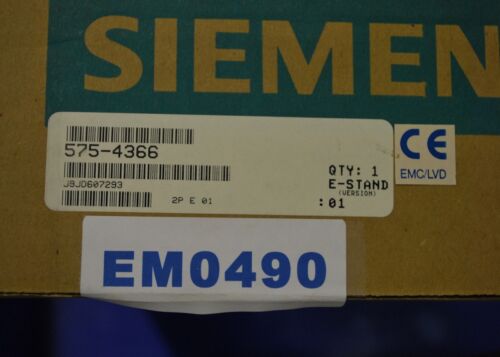 Siemens 575-4366 I/O Module 16 point 24Vdc - NIB - NEW