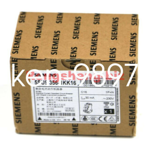 One New Siemens circuit breakers 5SU9356-1KK16 In Box