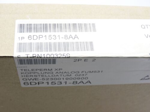 SIEMENS 6DP1531-8AA NSFS