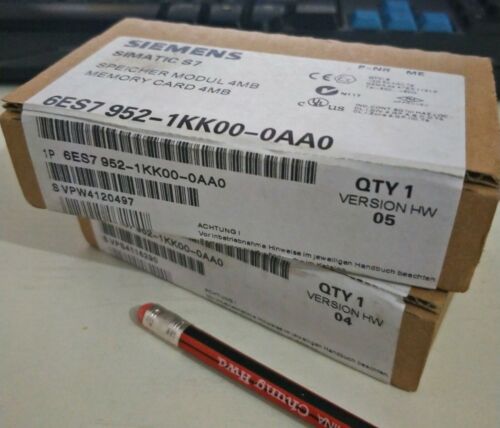 Siemens 6ES7952-1KK00-0AA0 SIMATIC S7 MEMORY CARD S7-400 5V FLASH-EPROM NEW