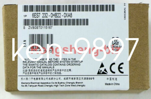 One New In Box SIEMENS 6ES7 232-0HB22-0XA8 6ES7232-0HB22-0XA8 Extension Module