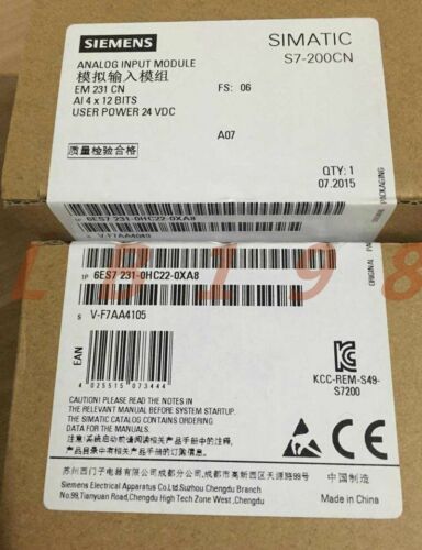 ONE NEW- Siemens 6ES7 231-0HC22-0XA8
