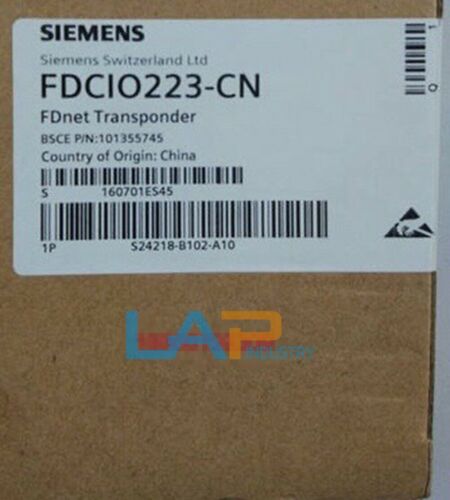 1PCS NEW FOR SIEMENS Fire alarm equipment FDCIO223-CN dual relay module