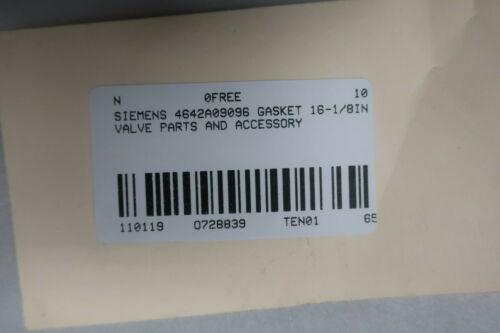 Siemens 4642A09096 Gasket 16-1/8in
