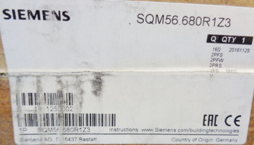 NEW SIEMENS SQM56.680R1Z3 REVERSING ACTUATOR DAMPER MOTOR