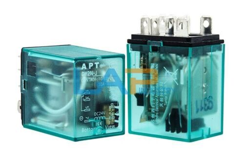 QTY:2 FOR Siemens APT Intermediate Relay DY2N-J DC24V 8 Feet