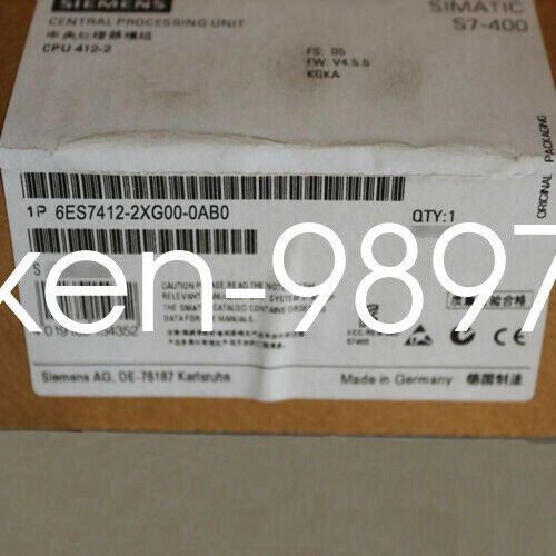 1PC NEW IN BOX Siemens 6ES7412-2XG00-0AB0 6ES7 412-2XG00-0AB0