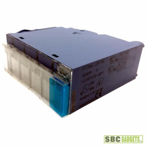 Siemens PTM6-2P1K Point Termination Module w/ PTX6.L Low Volt Block