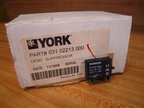 York 031-02213-000 Siemens Surge Suppressor 03102213000
