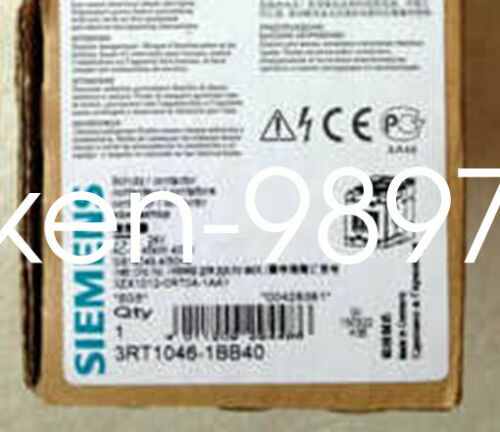 1PC Brand New Siemens contactor 3RT1046-1BB40 DC24V
