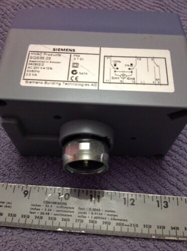 Siemens SQS35.03 Electric Actuator New In Box