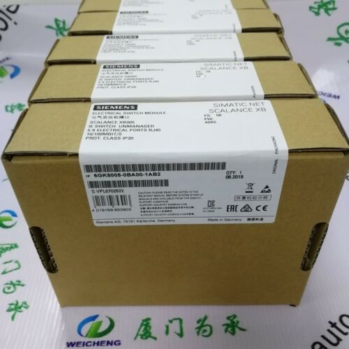 SIEMENS SCALANCE XB005 unmanaged 6GK5005-0BA00-1AB2