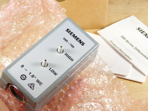 NEW - Siemens Building Technology 590-780 0-10vdc/4-20ma Pressure Module