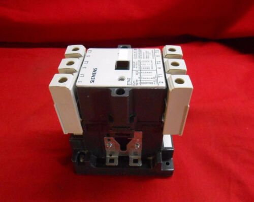 SIEMENS 3TF4711-0AK6 CONTACTOR; AC 120V / 60HZ