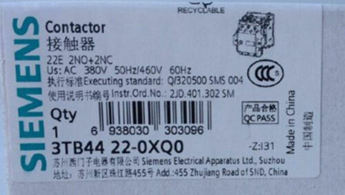 1PC NEW SIEMENS 3TB4422-0XQ0 380V free shipping