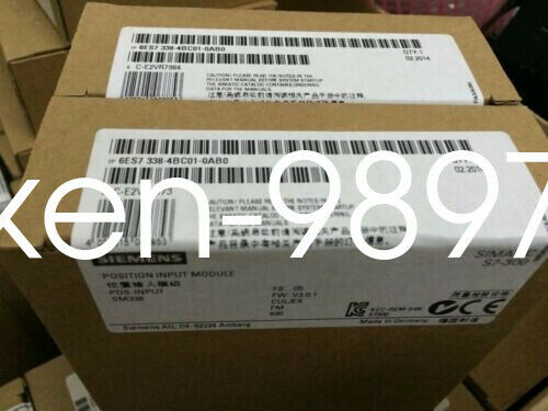 1PC NEW IN BOX SIEMENS PLC Input Module SM338 6ES7338-4BC01-0AB