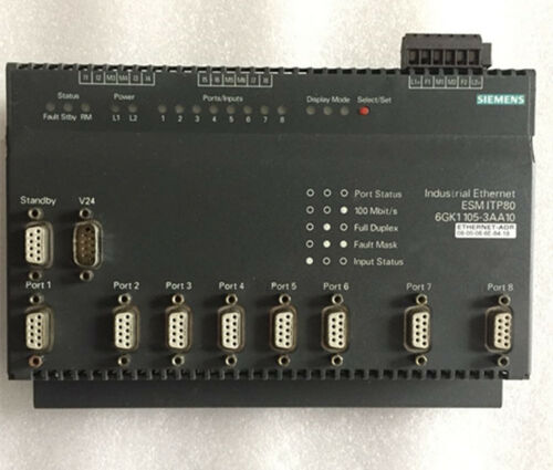 1PS NEW Siemens 6GK1105-3AA10 6GK1 105-3AA10 ELECTRICAL SWITCH MODULE