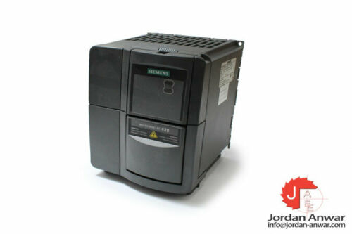 SIEMENS MICROMMASTER 420 6SE6420-2AB22-2BA0 FREQUENCY INVERTER
