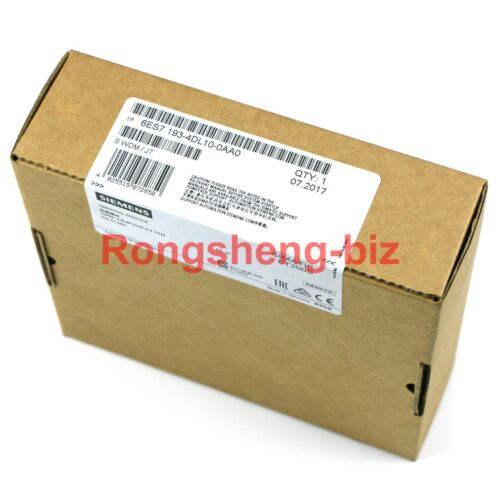 1PC NEW Siemens 6ES7193-4DL10-0AA0 6ES7 193-4DL10-0AA0 One year warranty
