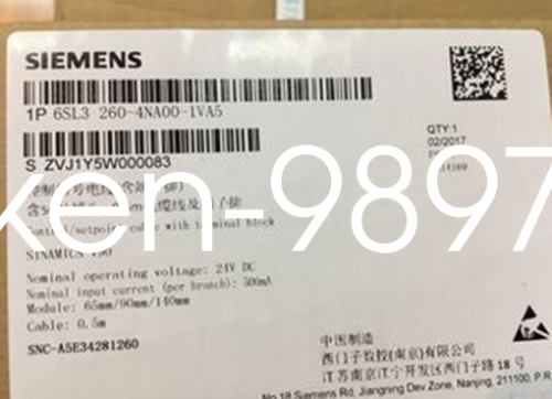 1PC New SIEMENS 6SL3260-4NA00-1VA5 0.5m