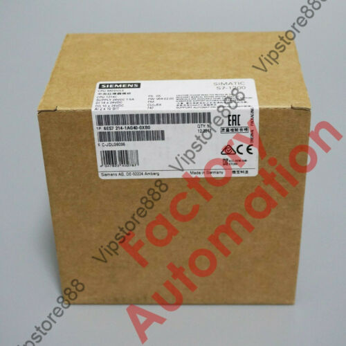 Siemens S7-1200 Compact CPU 6ES7214-1AG40-0XB0 PLC 6ES7 214-1AG40-0XB0+Warranty