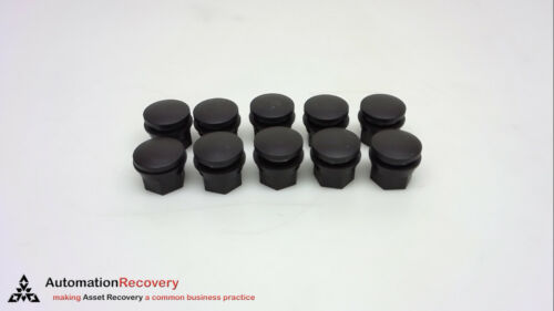 SIEMENS 3SB3 921-0AA - PACK OF 10 - BLANKING PLUG, W/ LOCKNUT, ROUND,