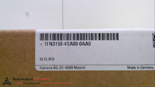 SIEMENS 1FN3150-4SA00-0AA0, SECONDARY SECTION FOR LINEAR MOTOR 1FN3, NEW