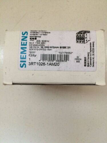 1PCS Siemens Sirius 3RT1026-1AM20Contactor 3RT1026-1am20
